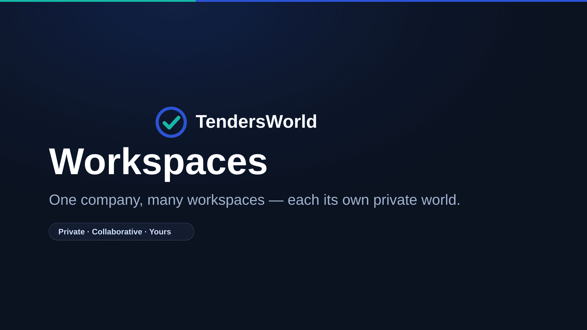 Workspaces demo video